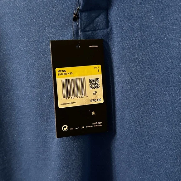 Nike Dri-FIT Quarter-Zip Pullover | Royal Blue | Men’s Small | NWT | Running - Picture 2 of 4